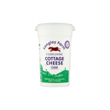 Longley Farm Cottage Cheese With Chives - 250g
